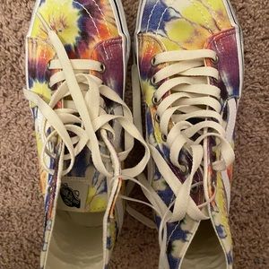 Tie dye vans